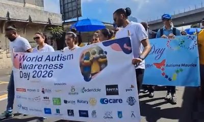 100s Join Curepipe Awareness Walk Marking World Autism Awareness Day April 2