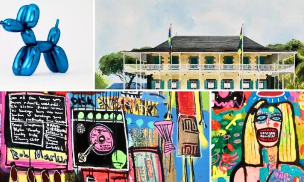 5 Local Artists Feature With Jeff Koons at New Adamah, Caudan Arts Gallery