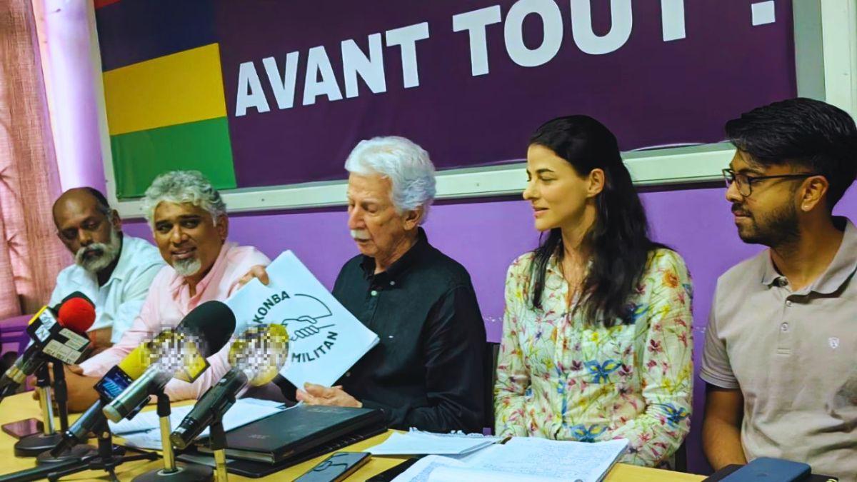 Bérenger Unveils New Political Movement: 'Konba Militan Progresis' Launched in Rose-Hill