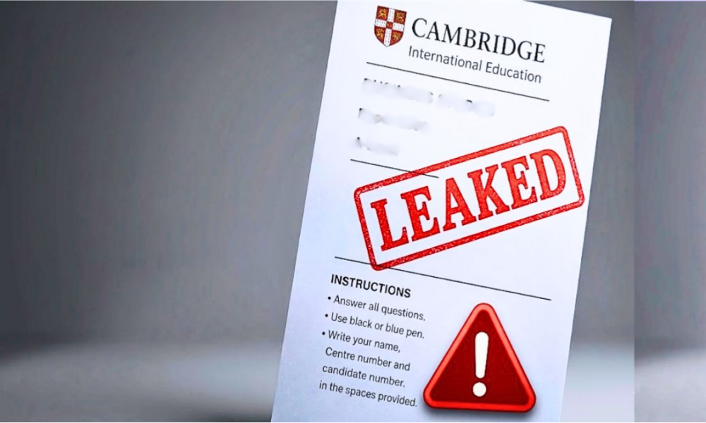 2 Leaked Cambridge Exam Papers Spark Chaos for Students Across 3 Different Continents