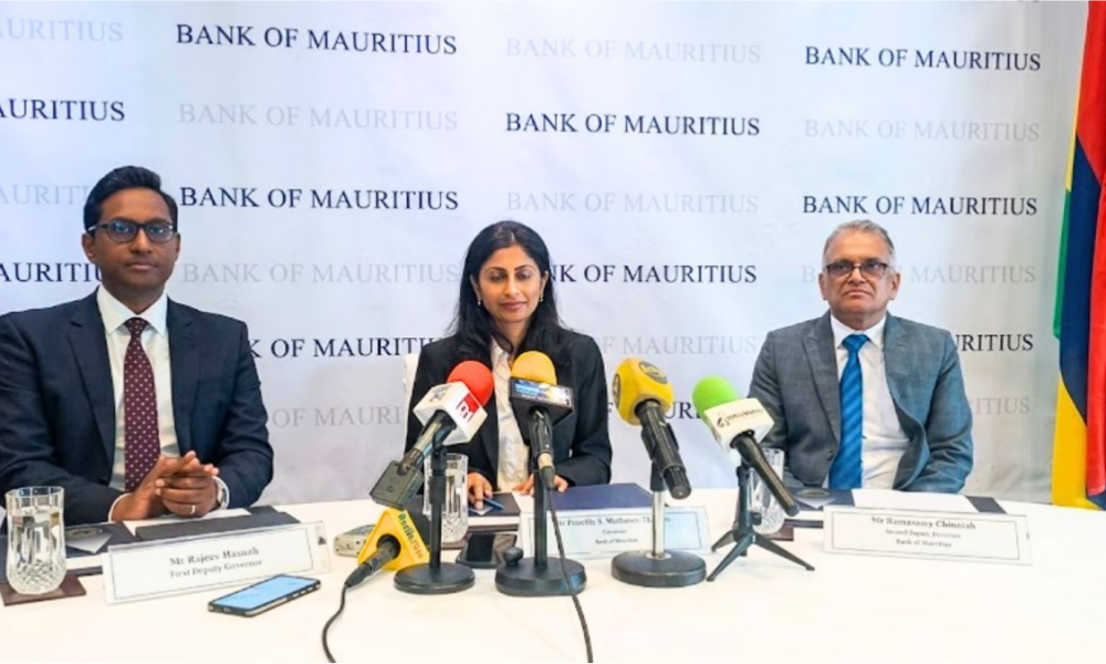 Bank of Mauritius Lifts Key Interest Rate to 4.75%