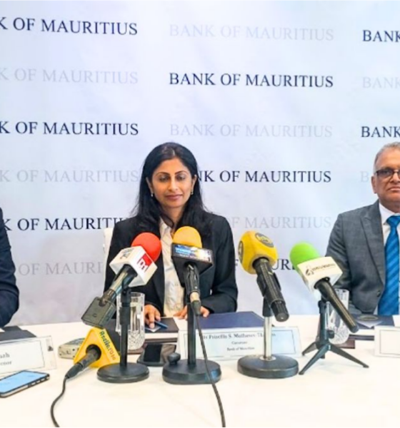 Bank of Mauritius Lifts Key Interest Rate to 4.75%