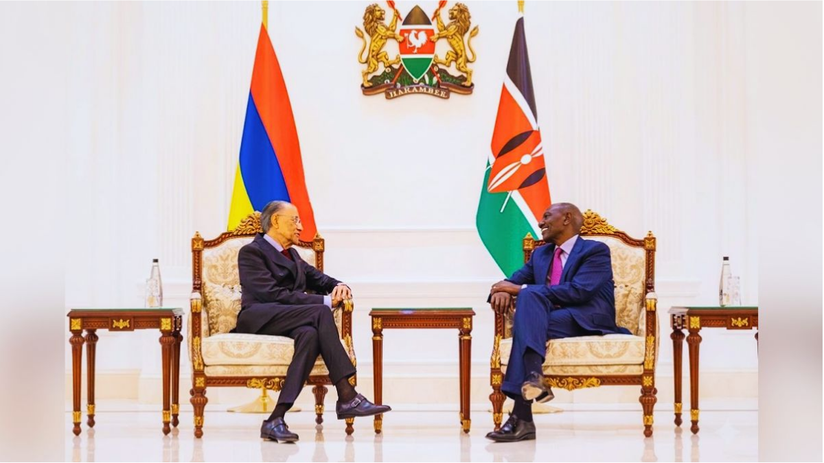 Kenyan President Hosts Mauritian PM to Bolster Economic and Security Ties